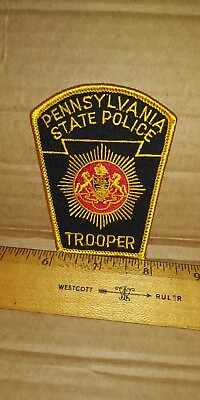 #ad Pennsylvania State Police Patch Free Shipping