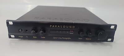 #ad Parasound Zpre 2 Rack Mount Pre Amplifier Amp TESTED EB 15313