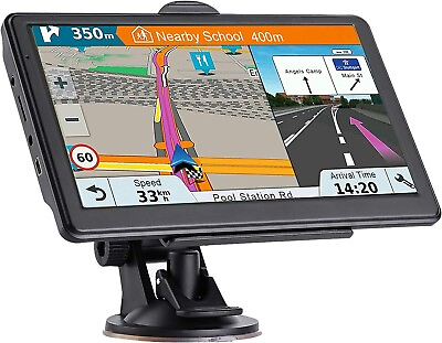 #ad 7quot; Gps Navigation for Car Truck Touch Screen Maps w Spoken Direction