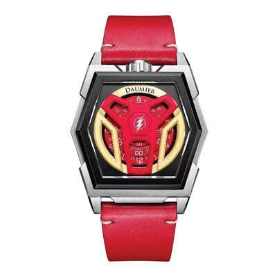 #ad Daumier Justice League DEVIA Series Flash Watch Automatic Mechanical Watch