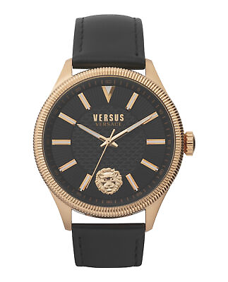 #ad #ad Versus Versace Mens Colonne Gold 45mm Strap Fashion Watch