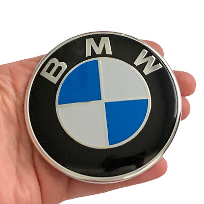 #ad Front Hood Rear Trunk 82mm for BMW Badge Emblem 51147057794