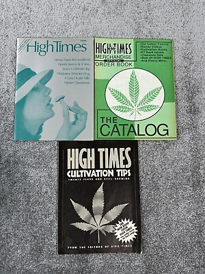 #ad High Times Magazine 1974 Premiere Collector’s Edition First Issue Lot 1.50 RARE