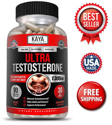 #ad Natural Testosterone Booster Increase Energy Improve Muscle Strength amp; Growth
