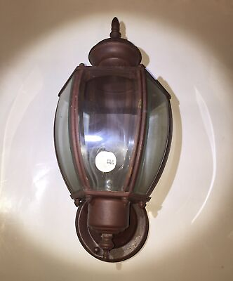#ad Forte Lighting Solid Brass Coach Lantern Sconce Light Beautiful
