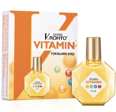 #ad V.Rohto Vitamin Eye Drops 13ML Free Shipping From US US seller EXP 10 2026