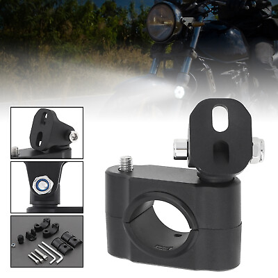 #ad #ad 360° Adjustment Motorcycle LED Head Fog light Mounting Bracket Clamp Holder