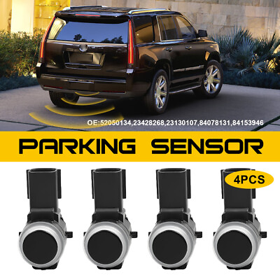 #ad 4pcs 23428268 New Quality Parking Assist Sensor for Chevy Silverado Cadillac GMC