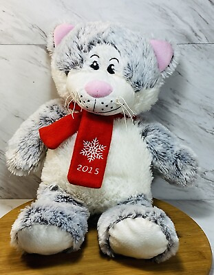 #ad Petsmart Lucky Cat Squeak Toy Plush For Your Pet 2015 Discontinued 16”