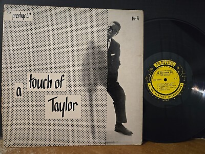 #ad Billy Taylor A Touch Of Taylor 1955 Prestige Mono RVG Vinyl LP NYC Label Piano