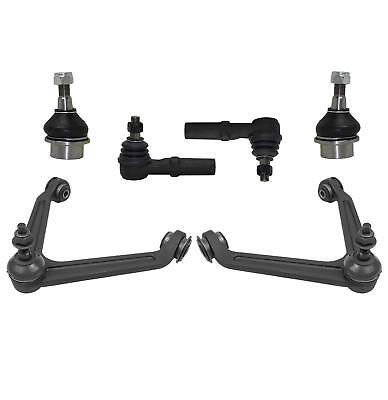 #ad 6 Pc Control Arms Ball Joints Outer Tie Rods for Dodge Ram 1500 02 05 All Models