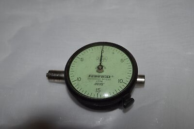 ^^ FEDERAL C5M .0005quot; DIAL INDICATOR GAUGE SMS25