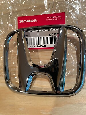 #ad 2016 2021 Honda Civic Sedan Hatchback Front Emblem Grille H Logo Badge Chrome