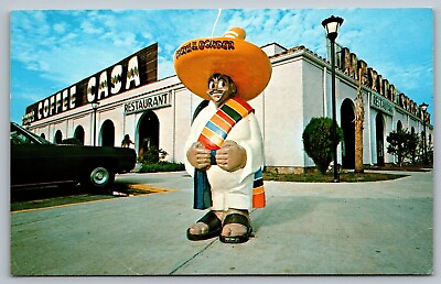 #ad Postcard South of the Border South Carolina Roadside Dining Restaurant Unposted