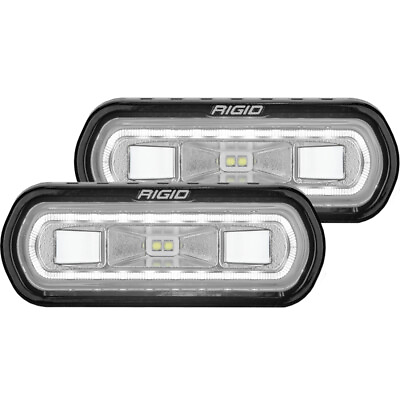 #ad Rigid Industries SR L Series Surface Mount LED Spreader Pair w White Halo