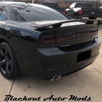 #ad Blackout Tail Light Kit 7 Pcs for 2011 2012 2013 2014 Dodge Charger Smoked Vinyl