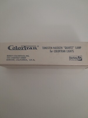 #ad COLORTRAN 176 001 650W 120V Replacement Light Bulb New Old Stock