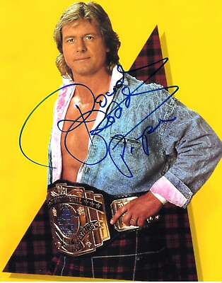 #ad #ad quot;Rowdyquot; Roddy Piper Autographed Signed 8x10 Photo WWE WCW *REPRINT*