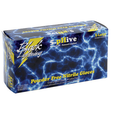 #ad Black Lightning BL XXL Nitrile Gloves XX Large