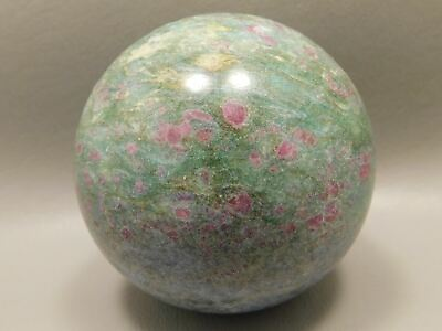 #ad Ruby amp; Fuchsite 2.7 inch Stone Sphere Rock Gemstone 67 mm Ball #O1