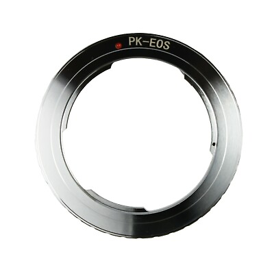 #ad Pentax PK K Lens to Canon EOS EF Mount Adapter Ring 50D 600D 1000D 1100D 550D 7D