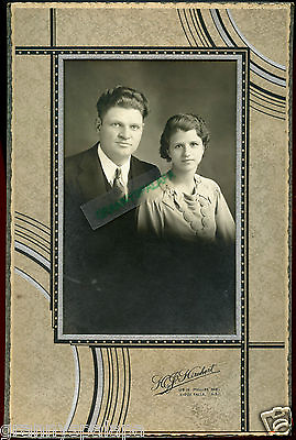 #ad #ad Antique Deco Photo Sioux Falls South Dakota Young Couple