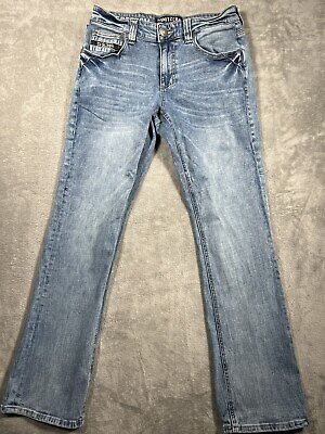 #ad Howitzer Mens Size 29X30 Freedom Tactical Jeans Blue Cotton Blend Straight Leg
