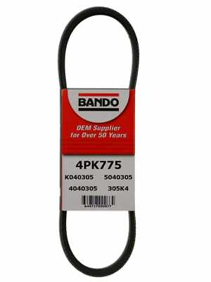 #ad Serpentine Belt Eng Code: VQ35DE Bando 4PK775