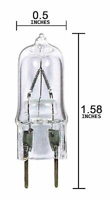 #ad Replacement Light Bulb 120V 50 Watt for WB08X10051 GE Microwave WB08X10057 50W