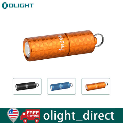 #ad OLIGHT I1R 2 PRO EDC Light LED Rechargeable Keychain Flashlights Powerful Small