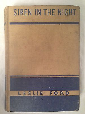#ad Leslie Ford Siren in the Night 1st 1st Scribner#x27;s 1943 Col Primrose Mystery