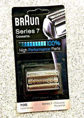 #ad Series 7 Replacement Shaver Head Foil Cassette Blade 70S for Braun Shavers NEW
