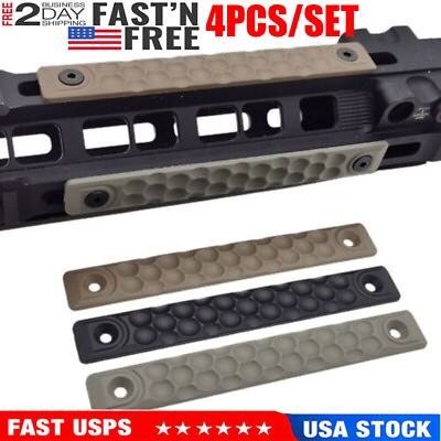 #ad #ad 4Pack MLOK Rail Hand Protection M lok Rail Cover Panel for M lok System US STOCK