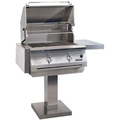 #ad Solaire 30 Inch All Infrared Natural Gas Grill On Bolt Down Post