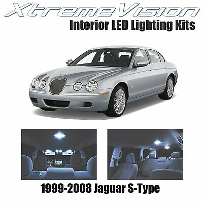 #ad #ad XtremeVision Interior LED for Jaguar S Type 1999 2008 14 PCS Cool White
