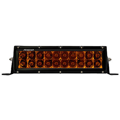 #ad Rigid 110223 E Series Amber PRO 10 inch LED Spot Light Bar Aluminum Universal