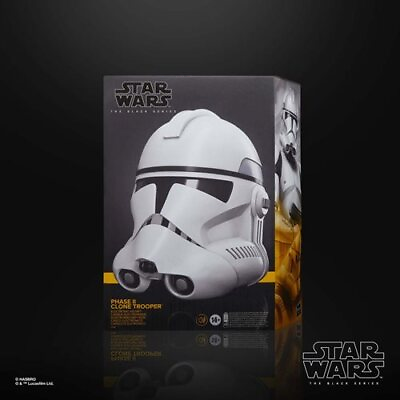 #ad Star Wars Black Series Phase II Clone Trooper Premium Electronic Helmet HASBRO