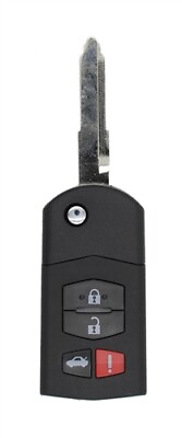 #ad Fits Mazda KPU41788 OEM 4 Button Key Fob