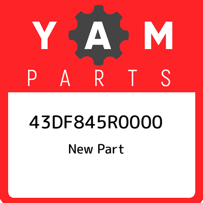 #ad 43D F845R 00 00 Yamaha Bar carry rear 43DF845R0000 New Genuine OEM Part