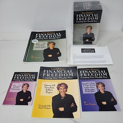 #ad Suze Orman#x27;s Financial Freedom Audio 9 CD Set Creating True Wealth Now Complete