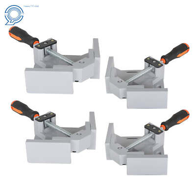 #ad For Woodworking DIY 4pcs Corner Clamp Right Angle Clamp 90 Degree Wood Clamps