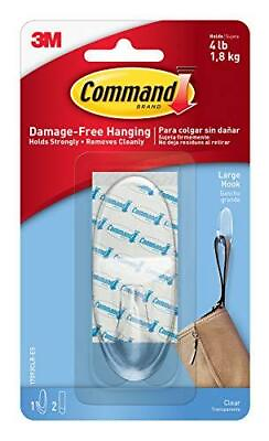 #ad Command Hook Large Clear 1 Hook 17093CLRES Organize Damage Free