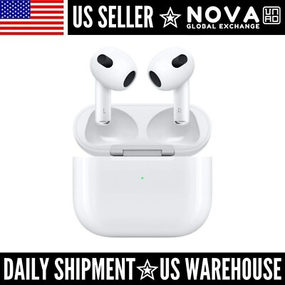 #ad Apple AirPods 3rd Generation Bluetooth Earbuds Earphone Headset amp; Charging Case
