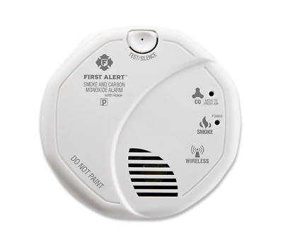 #ad First Alert Wireless Smoke amp; Carbon Monoxide Alarm White FAT1039839