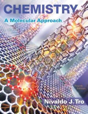 #ad Chemistry: A Molecular Approach 4th Edition Hardcover GOOD