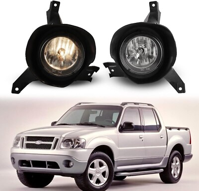 #ad Fog Lights fit Ford Explorer Sport Trac 2001 2002 2005 Driving Clear Bumper Lamp