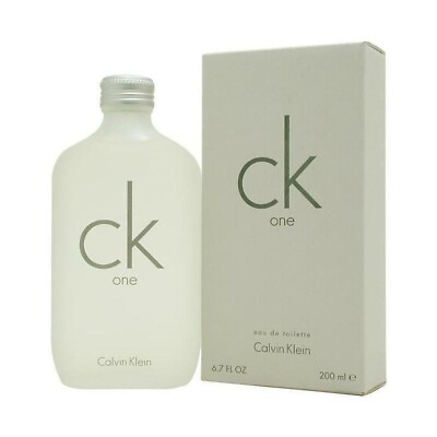 #ad CK ONE by Calvin Klein EDT unisex 6.7 oz 6.8 oz New in Box