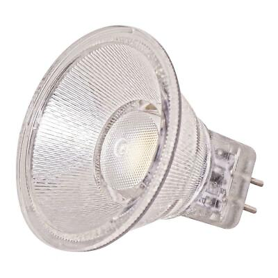 #ad Satco S9550 LED Bulb 1.6W MR11 40 Degree 3000K Warm White 12V 2 Pin G4 Dimmable