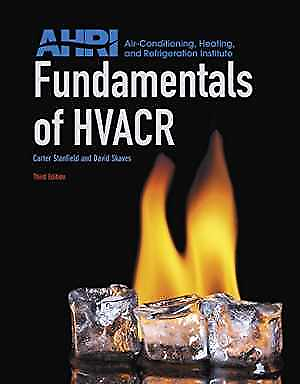 #ad Fundamentals of HVACR Hardcover by Stanfield Carter; Skaves David New h