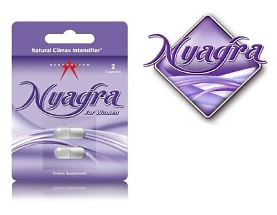 #ad Nyagra Pills for Women Female Climax Orgasm Intensifier Enhancer 2 Capsules